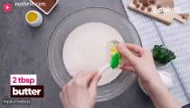 طرز تهیه بریوش کرکی شکلاتی