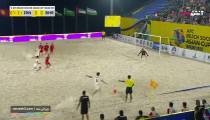 مسابقه فوتبال ساحلی ایران 10 - بحرین 0