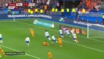مسابقه فوتبال فرانسه 4 - هلند 0