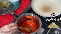 طرز تهیه حلوا زعفرانی