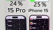 مقایسه باتری آیفون 5 و 15 پرو