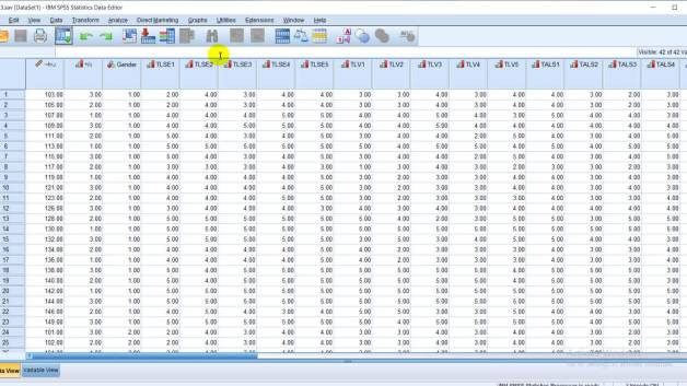 انتخاب داده در SPSS