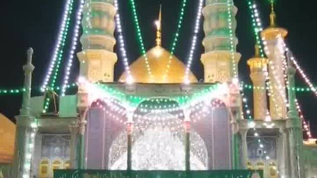 حرم حضرت معصومه (س) شب نیمه شعبان 1401