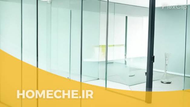 پارتیشن شیشه ای اداری