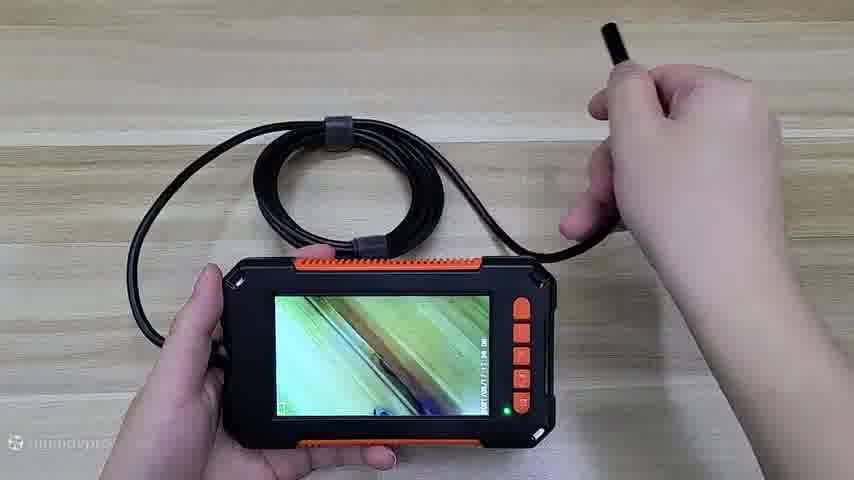 معرفی و آموزش دوربین شلنگی مانیتور دار با کابل 5 متر مدل p40