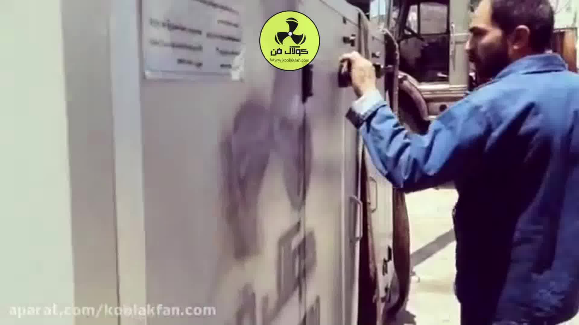 طراحی و اجرای انواع هواساز های سرمایشی و ایرواشر در کرمان شرکت کولاک فن