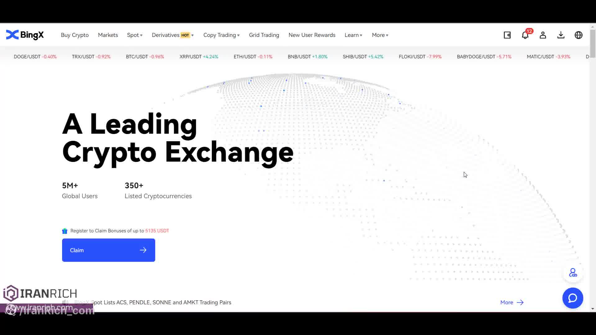 صرافی بینگ ایکس BingX