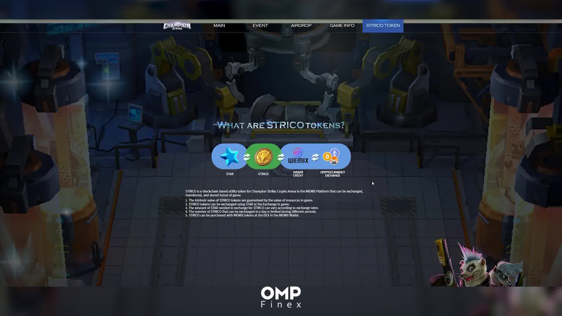 آموزش کسب درآمد دلاری با بازی بلاک‌چینی کریپتو آرنا | او ام پی فینکس