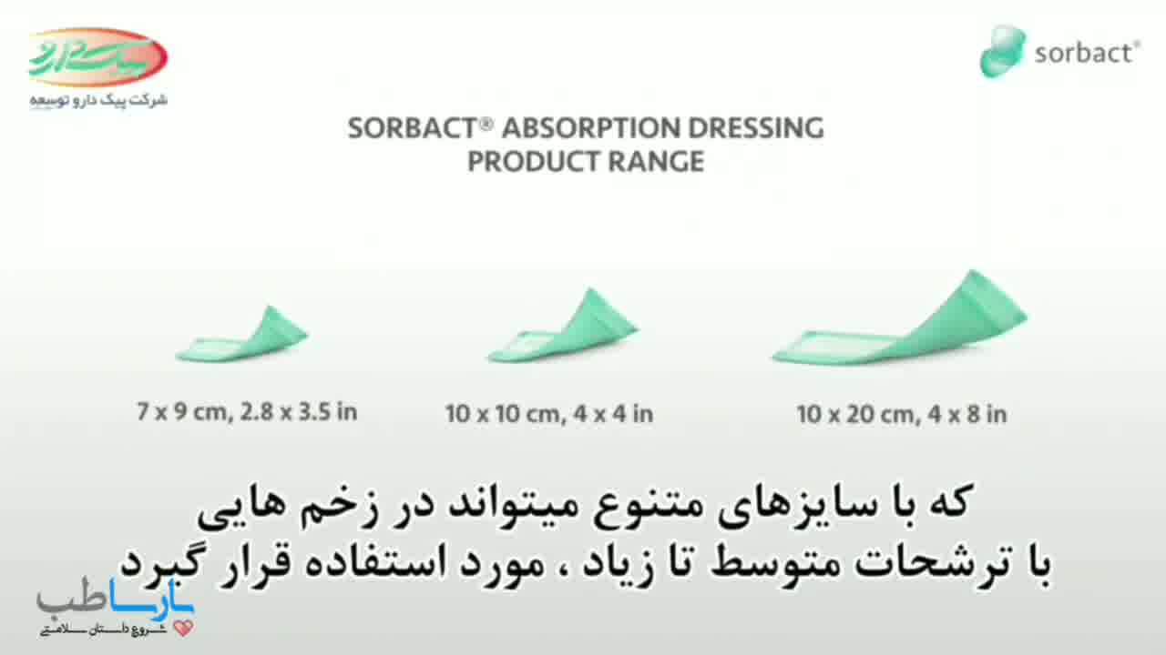 پانسمان جاذب سوربکت